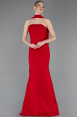 Robe de Soirée Longue Rouge ABU5981