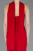 Robe de Soirée Longue Rouge ABU5981