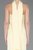 Robe de Soirée Longue Jaune ABU5981