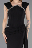 Robe de Soirée Longue Noir ABU6001