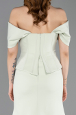 Robe de Soirée Longue Menthe ABU6002