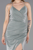 Robe de Soirée Longue Menthe ABU6008
