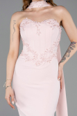 Robe de Cérémonie Midi Poudre ABK2593
