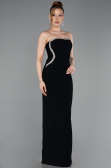 Robe de Soirée Longue Noir ABU6020
