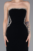 Robe de Soirée Longue Noir ABU6020