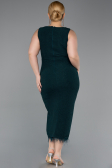 Robe De Soirée Grande Taille Midi Émeraude ABK2338