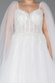 Robes de Mariage Longue Blanc ABG143