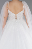 Robes de Mariage Longue Blanc ABG143