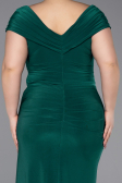 Robe De Soirée Grande Taille Longue Émeraude ABU5900