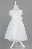 Robe de Soirée Enfants Courte Blanc ABK2565