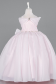 Robe de Mariage Pour Enfant Longue Satin Poudre ABG175