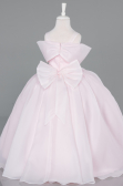 Robe de Mariage Pour Enfant Longue Satin Poudre ABG175