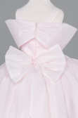 Robe de Mariage Pour Enfant Longue Satin Poudre ABG175