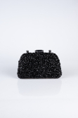 Sac De Soirée Luxe Plâtre Noir SH839
