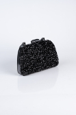 Sac De Soirée Luxe Plâtre Noir SH839