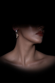 Boucle d'Oreille Or LZ1121