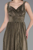 Robe de Soirée Longue Or ABU6045
