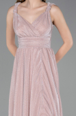 Robe de Soirée Longue Poudre ABU6045