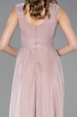 Robe de Soirée Longue Poudre ABU6045