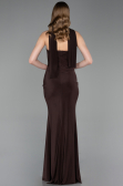 Robe de Soirée Longue Brun ABU6051