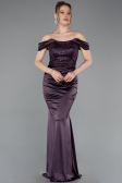 Robe de Soirée Longue Violet ABU6078