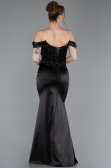 Robe de Soirée Longue Noir ABU6078