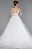 Robes de Mariage Longue Blanc ABG187