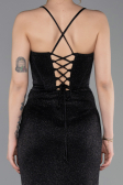 Robe de Soirée Longue Noir ABU6082