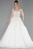 Robes de Mariage Longue Blanc ABG191