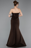 Robe De Soirée Longue Brun ABU5568