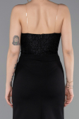 Robe de Soirée Longue Noir ABU5568