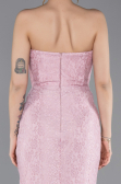 Robe De Soirée Dantelle Longue Poudre ABU6036