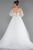 Robes de Mariage Longue Blanc ABG189