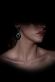 Boucle d'Oreille Émeraude BJ601