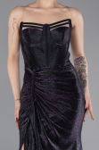 Robe de Soirée Longue Violet ABU6111