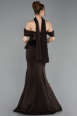 Robe de Soirée Longue Brun ABU6094