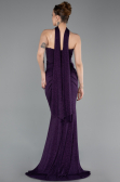 Robe de Soirée Longue Violet ABU6112