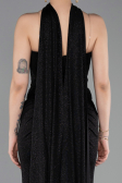 Robe de Soirée Longue Noir ABU6112