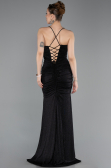Robe de Soirée Longue Noir ABU6115