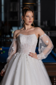Robes de Mariage Longue Blanc ABG189