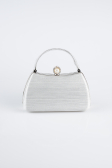 Sac de Soirée Luxe Argent KC752