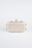 Sac de Soirée Luxe A motifs Or KC714