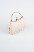 Sac de Soirée Luxe A motifs Or KC752