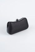 Sac de Soirée Argenté Noir KC249
