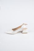Chaussure de soirée Perlé Argent AB2100
