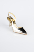 Chaussure de soirée Avec Mirroir Or AB2102