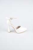 Chaussure de soirée Cuir Nacre AB2111