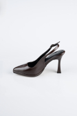 Chaussure de soirée Peau Brun ABC2105