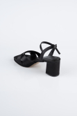 Chaussure de soirée Satin Noir ABS2114