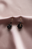 Boucle d'Oreille Noir UKP1200